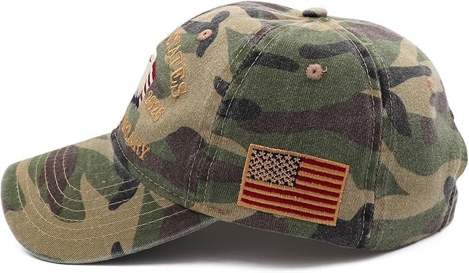 Efdaf Store USA 250th Anniversary Hat, Adjustable 250th Anniversary Printed Patriotic Baseball Caps, Tribute Retro Washed Hat - Image 3
